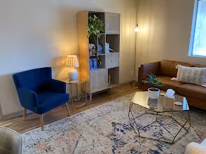 Therapy office interior at Navigate Therapy in North Palm Beach, Florida